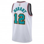 Maillot NBA Memphis Grizzlies Ja Morant Nike 2024-25 Classic Edition Blanc Swingman - Homme